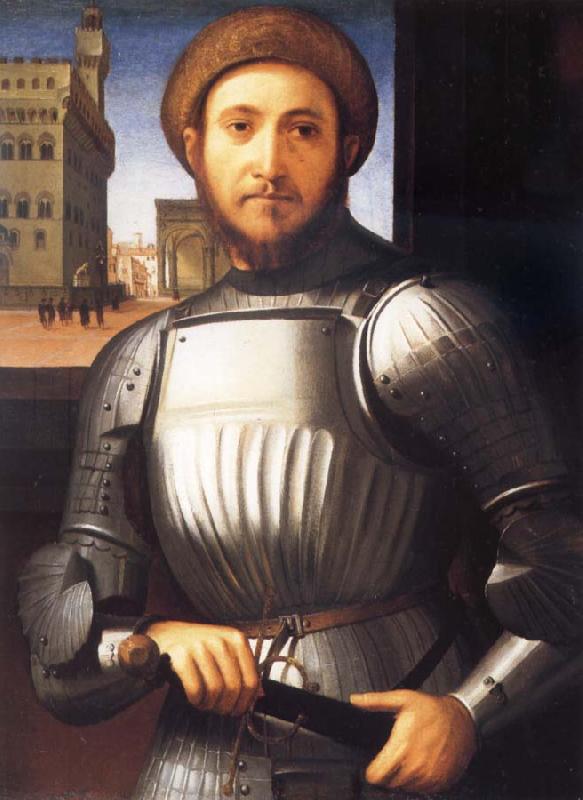  Portrait of Man in Armour